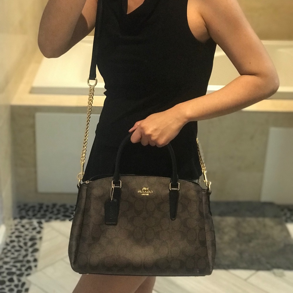 👜COACH🌺SAGE CARRYALL 11 1/2" - Picture 8 of 8